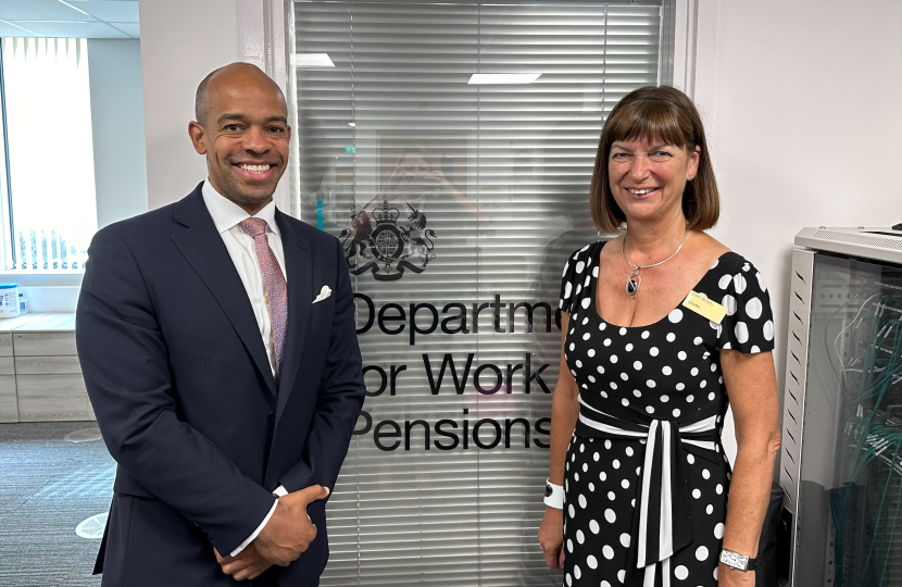 DWP Meeting with Julia Nix OBE DL